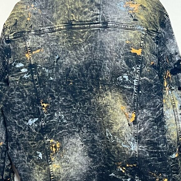 NWOT Jordan Craig mens striped sean sparta university gold stripe jacket Sz XL - Picture 8 of 10